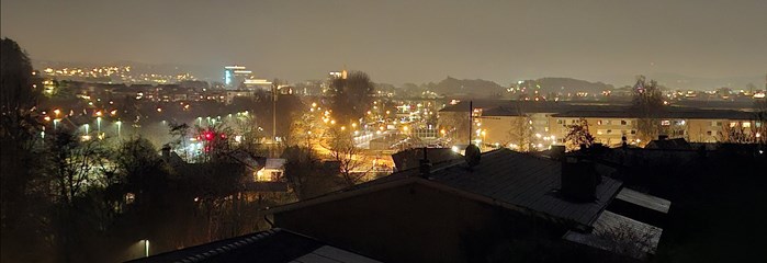 b Från sovrum övervåning