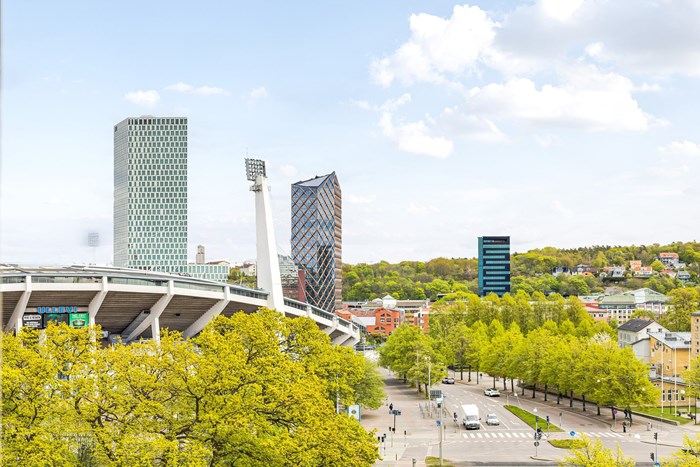 Beskuren utsikt ullevi