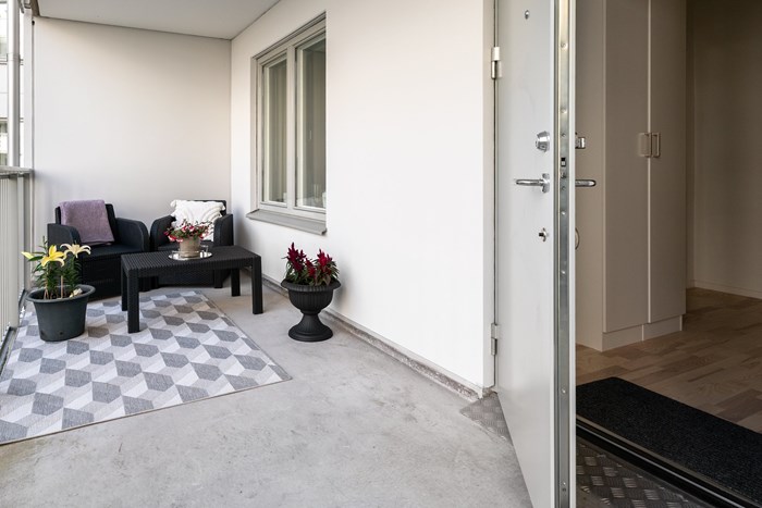 Beskuren loftgång