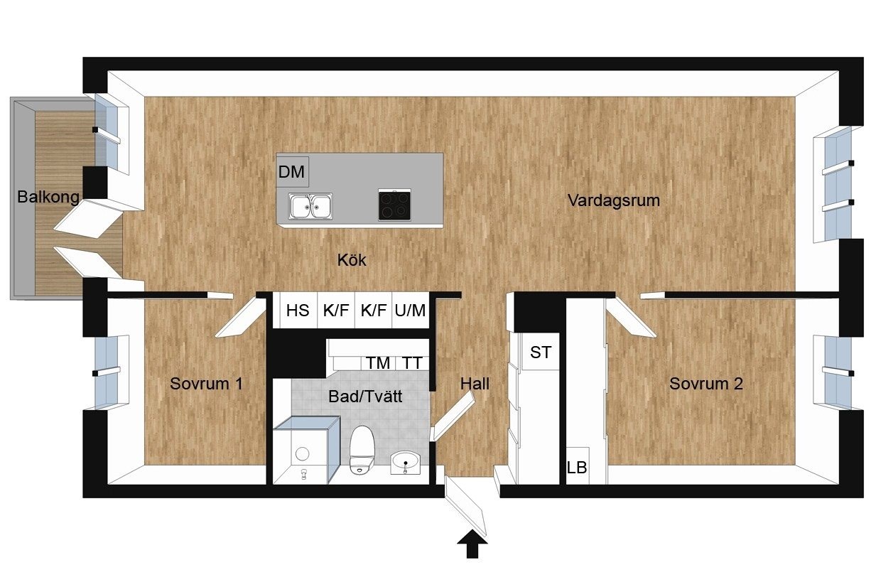 Kennedygatan 6B