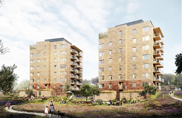 Till salu Brf Trädlärkan i Skövde - Brunnen Bostad